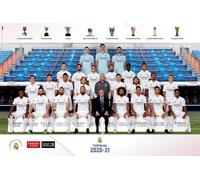 Real Madrid - Poster - Plantilla 2020/2021 + 1 Ü - Taille du poster 61x91,5cm