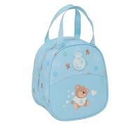 REAL MADRID PREESCOLAR BLEU - Sac à goûter, qualité et résistance maximale, porte-repas, Recreo, 19 x 14 x 22 cm