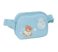 Real Madrid Preescolar Sac Banane pour Enfants, idéal pour Les Jeunes et Les Enfants de différents âges, Confortable et Polyvalent, qualité et résistance, 14 x 4 x 11 cm