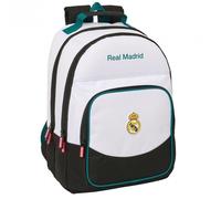 Real Madrid EQUIPACIÓN 26/27 - Sac à dos Safta scolaire, idéal pour enfants de différents âges, confortable et polyvalent, qualité et résistance, 32 x 16 x 42 cm
