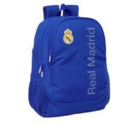 Safta Sac à dos scolaire Real Madrid 23 L confortable et résistant 32 x 16 x 44 cm Bleu