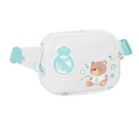 Real Madrid - Sac Banane pour Enfants de différents âges, Confortable et Polyvalent, qualité et résistance, 14 x 4 x 11 cm