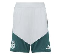 Real Madrid Short d'Entraînement Tiro 26 - Blanc/Vert Enfant - adidas 128 cm