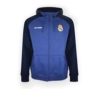 Real Madrid Sweat Hoodie Zip RM Nº32- Bleu- Adulte Taille XL