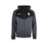 Real Madrid Sweat Hoodie Zip RM nº33- Gris- Adulte Taille L