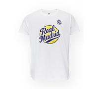Real Madrid T-Shirt en Coton RM T-Shirt Unisexe pour Adulte