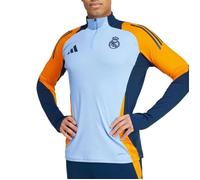 Real Madrid T-Shirt Manches Longues Bleu/Orange Homme Adidas M