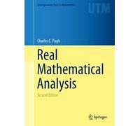 Real Mathematical Analysis