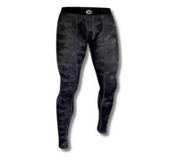 Real Men ABCD Pouch Lot de 1, 2 et 3 Pantalons de Compression pour Homme, Leggings de Yoga, Collants, Couche de Base pour Homme par Temps Froid, Lot de 1 - Camouflage Gris, Taille S