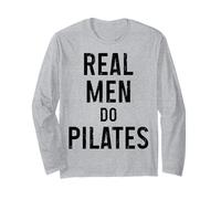 Real Men Do Pilates Drôle Instructeur Pilates Manche Longue