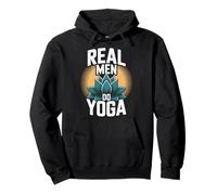 Real Men Do Yoga Sweat à Capuche