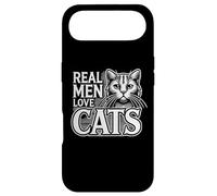 Real Men Love Cats Funny Cute Kitten Pet Lover Gift Man Coque pour iPhone Air