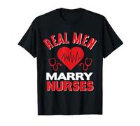 Real Men Mary Nurses Funny Nursing Nurse T-Shirt