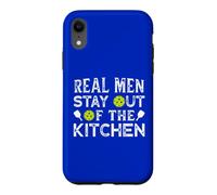 Real Men Stay Out of The Kitchen Coque pour iPhone XR