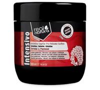 Real Natura - Gélatine Capillaire Pro-Volume Cachos - Volume Spectaculaire - Définition Précise - Brillance Éclatante - Formule Nourrissante - 500 ml