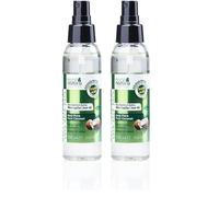 Real Natura - Huile Capillaire Pro-Nutrition Extra Coco Pur - Nutrition Intense - Brillance Naturelle - Non Grasse - Pour Tous Types de Cheveux - 100ML (Lot de 2)