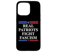 Real Patriots Fight Fascism Resist No Kings Defend Democracy Coque pour iPhone 15 Pro Max