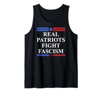 Real Patriots Fight Fascism Resist No Kings Defend Democracy Débardeur