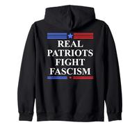 Real Patriots Fight Fascism Resist No Kings Defend Democracy Sweat à Capuche