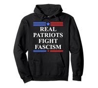 Real Patriots Fight Fascism Resist No Kings Defend Democracy Sweat à Capuche