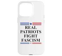 Real Patriots Fight Fascism Resist No Kings US Pro Democracy Coque pour iPhone 15 Pro Max