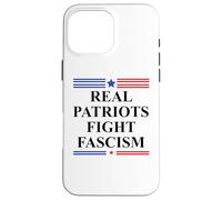 Real Patriots Fight Fascism Resist No Kings US Pro Democracy Coque pour iPhone 16 Pro Max