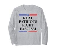 Real Patriots Fight Fascism Resist No Kings US Pro Democracy Manche Longue