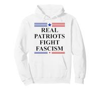 Real Patriots Fight Fascism Resist No Kings US Pro Democracy Sweat à Capuche