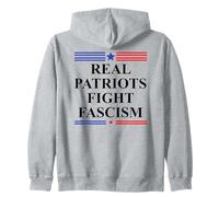 Real Patriots Fight Fascism Resist No Kings US Pro Democracy Sweat à Capuche