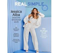 Real Simple Magazine January February 2024 Jessica Alba Does The Emotional Work