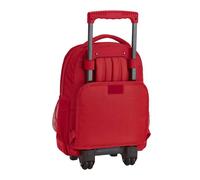 Real Sporting de Gijón Cartable à roulettes Compact Real Sport Rouge