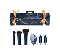 Real Techniques 6-Piece Everyday Slay Brush & Sponge Set Full Face On-the-Go Makeup Tools Limited Edition Holiday Gift Set