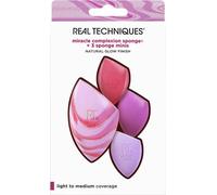 Real Techniques Berry Pop Miracle Complexion Sponge + 3 Sponge Minis houbička na make-up