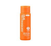 Real Techniques Brosse + éponge gel nettoyant, sans cruauté envers les animaux et végétalien, flacon de 118 ml