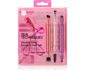 Real Techniques Double Time kit de pinceaux