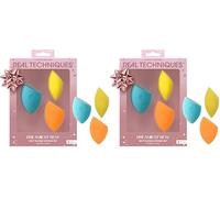Real Techniques Dreamiest Dew Best Blends Sponge Kit, 3 Piece Limited Edition Gift Set (Lot de 2)