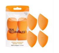 Real Techniques Ensemble De Pinceaux De Maquillage Pour Fond De Teint,Fard À Joues,Fard À Paupières,Mélange Kabuki,Outils De Beauté (Gamme Complète) #J