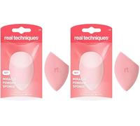 Real Techniques Éponge Poudre Miracle pour une Application Homogène de la Poudre - 1 Unité (Lot de 2)