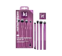 Real Techniques Eye-Conic Essentials Makeup Brush Set, 5 Piece Eyeshadow, Blending & Liner Brush Kit for Complete Eye Looks from Natural to Glam, Soft Bristles, Cruelty-Free