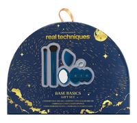 Real Techniques 7-Piece Base Basics Gift Set Essential Base Makeup Tools with Sponge & Powder Puffs Limited Edition Holiday Gift Set