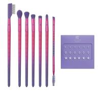 Real Techniques Lot de 8 pinceaux de maquillage, édition limitée, violet/rose