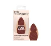 Real Techniques Makeupsaver Éponge de maquillage pour formulations liquides et crèmes Finition naturelle, application ciblée et réduction des déchets de maquillage Sans cruauté envers les animaux et