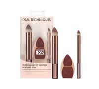 Real Techniques - Trio de pinceaux Makeupsaver pour liquides & crèmes - 3 pièces multicolore
