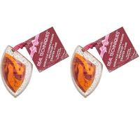 Real Techniques Miracle Complexion Sponge +Travel Case, Makeup Applicator for Cream or Liquid, Flawless Blending, Latex-Free, Vegan, Cruelty-Free, Compact Beauty Tool, 2 Piece Set (Lot de 2)