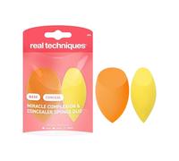 Real Techniques - Duo d'éponges de maquillage Miracle Teint et Anti-cernes - 2 pièces