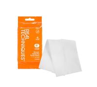 Real Techniques Miracle Lot de 20 lingettes pour pinceaux à séchage rapide, éliminent l'accumulation de produit, changent facilement de couleur, séchage rapide, pratique pour les voyages, sans cruauté