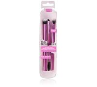 Real Techniques - Set pour maquillage des yeux - Eye Shade + Blend - Poils doux et forme conique - Appliquer et mélanger les ombres - Idéal pour un regard parfait