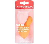 Real Techniques Éponges de maquillage – Sans latex, pour liquides, crèmes et poudres – Lot 3