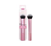 REAL TECHNIQUES Tapered Cheek Makeup Brush, For Blush, Highlighter, or Loose Powder, Soft Bristles, Precise Application, 1 Count, Pink