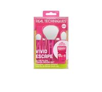 Real Techniques Vivid Escape Glow-To-Go Case 5 Pcs